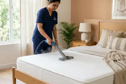 Double bed mattress sanitization service in Vapi and Daman