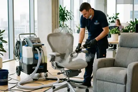 Professional upholstery cleaning for office chairs, recliners in Silvassa